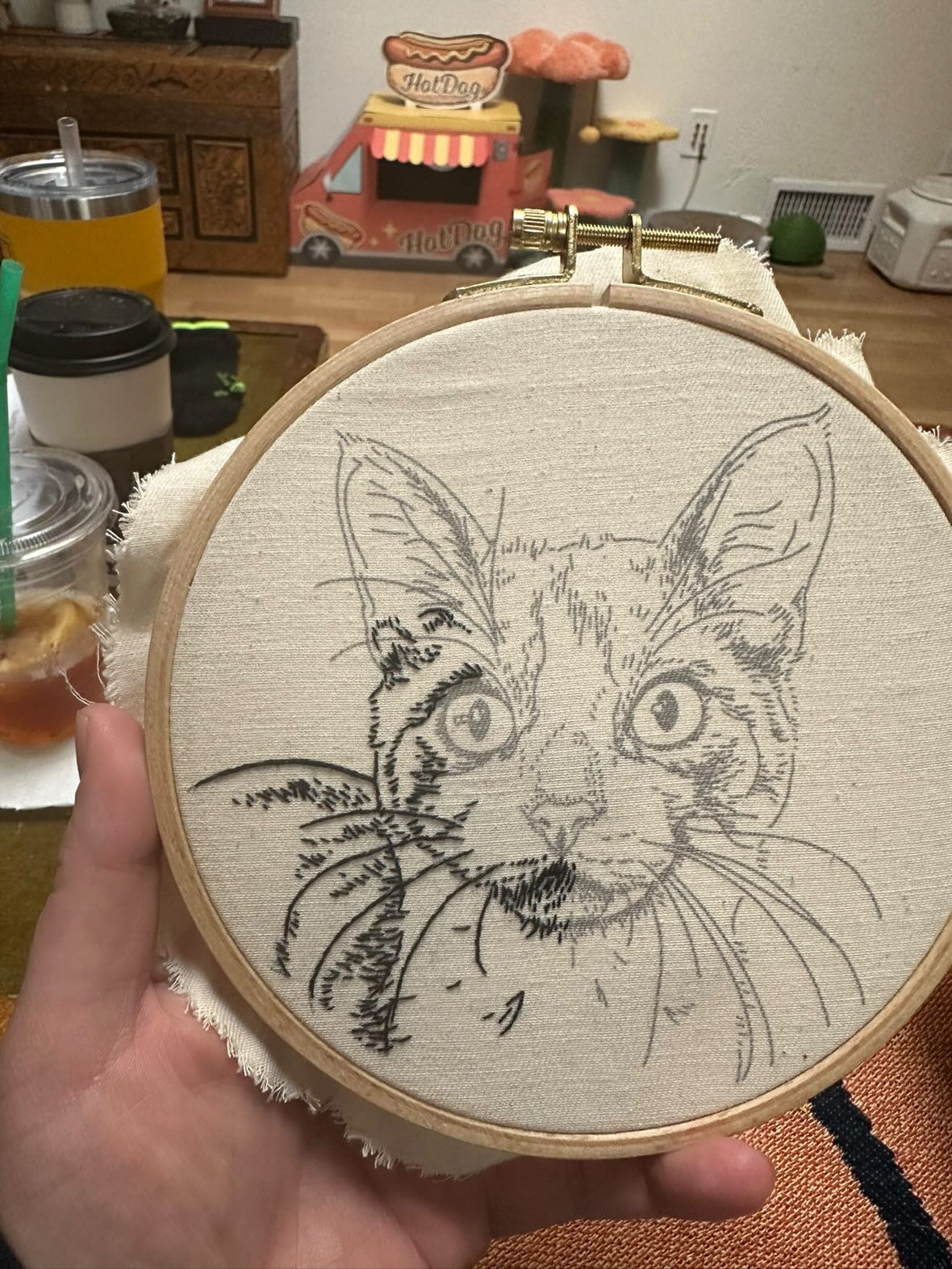 Pet Portrait Embroidery Workshop at The Back Pocket, Knoxville TN